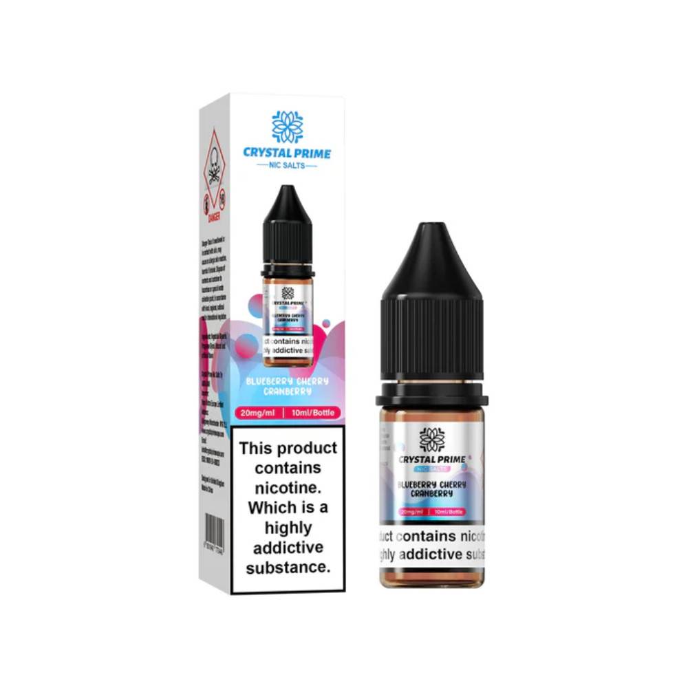 Crystal Prime Nic Salts E-Liquids 10ml