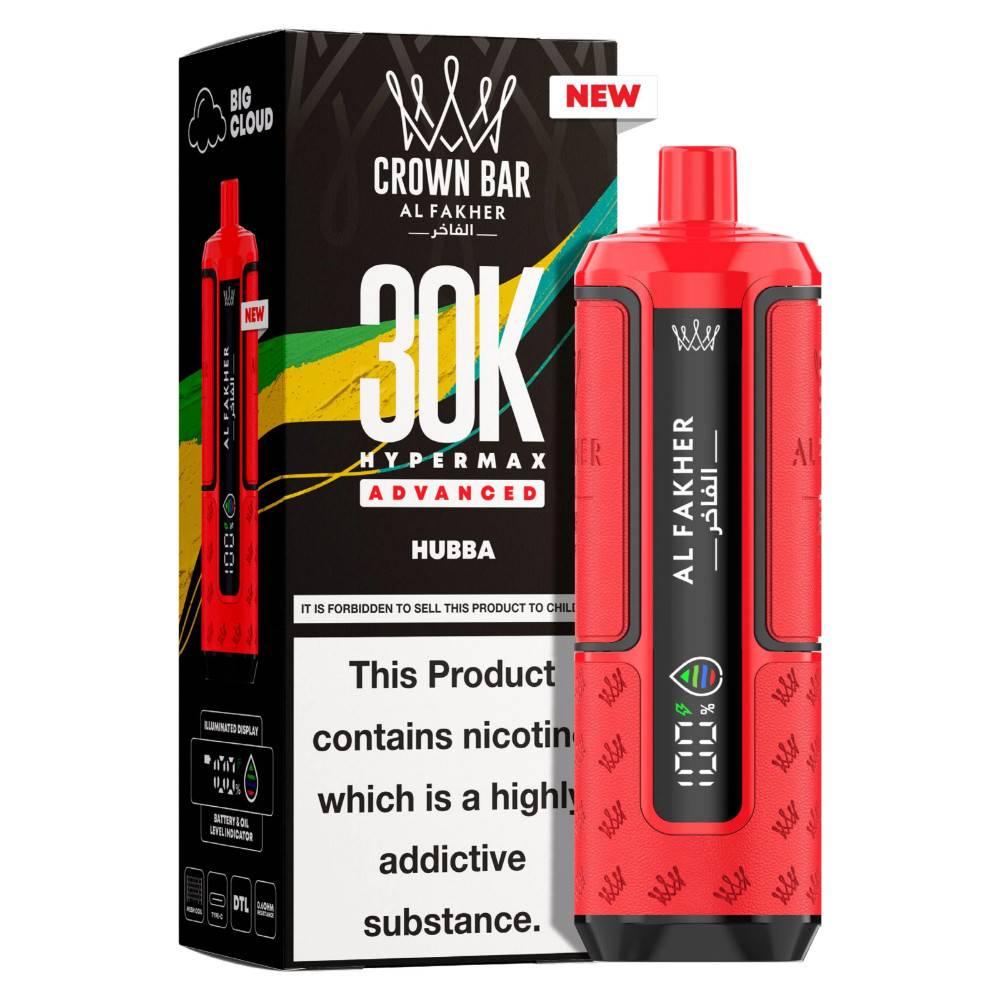 Al Fakher 30k Hypermax Prefilled Vape Kit Hubba