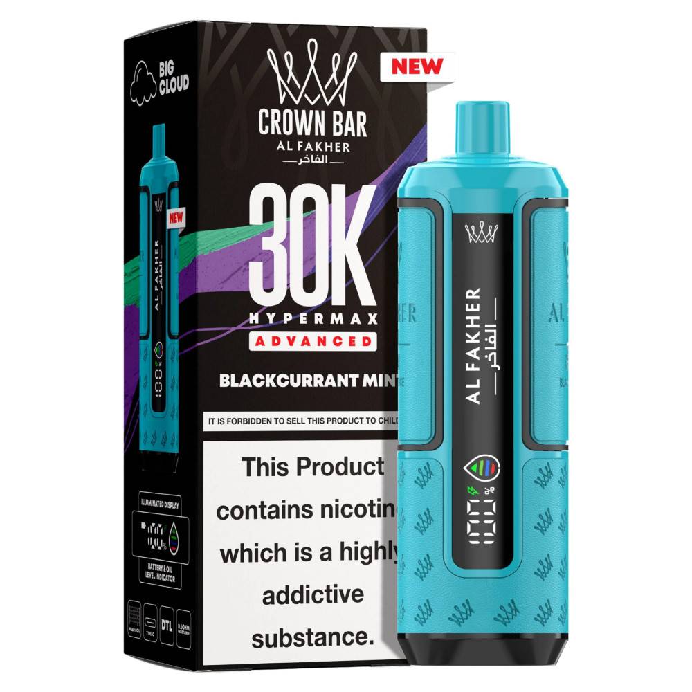 Al Fakher 30k Hypermax Prefilled Vape Kit Blackcurrant Mint