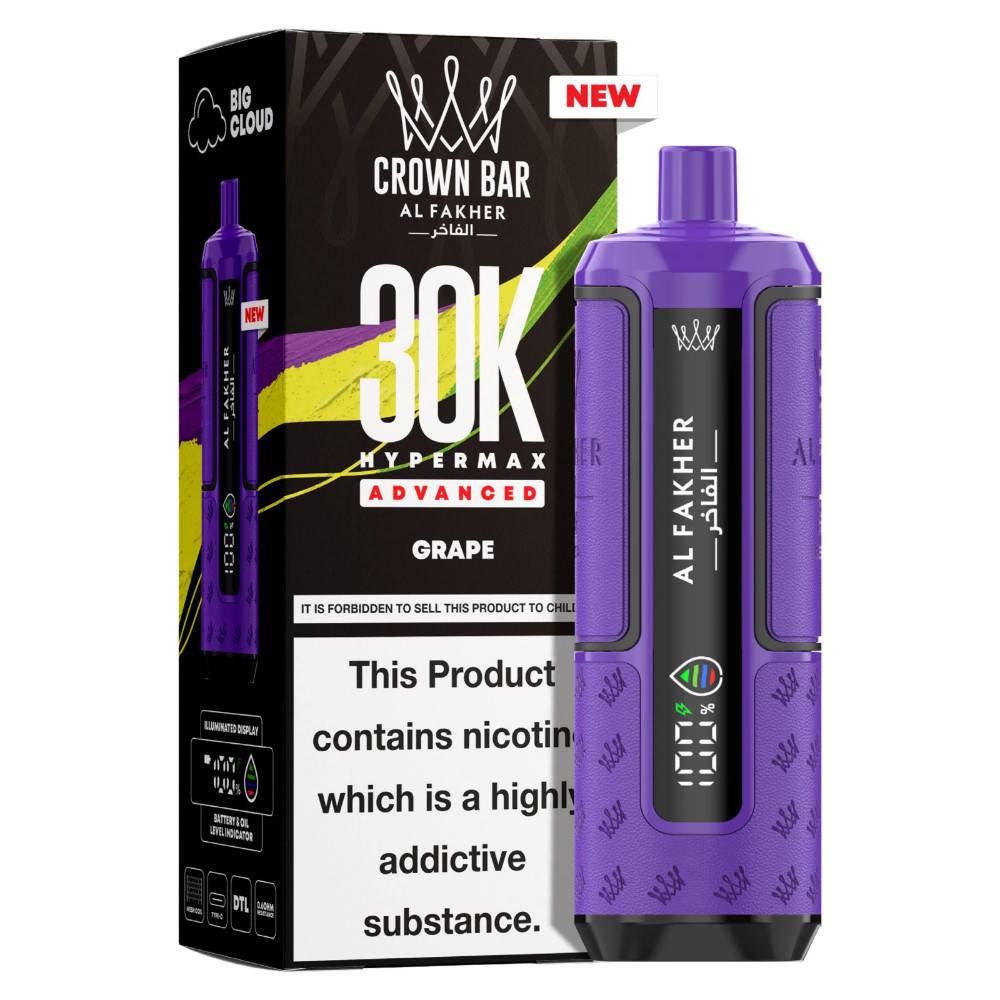 Al Fakher 30k Hypermax Prefilled Vape Kit Grape