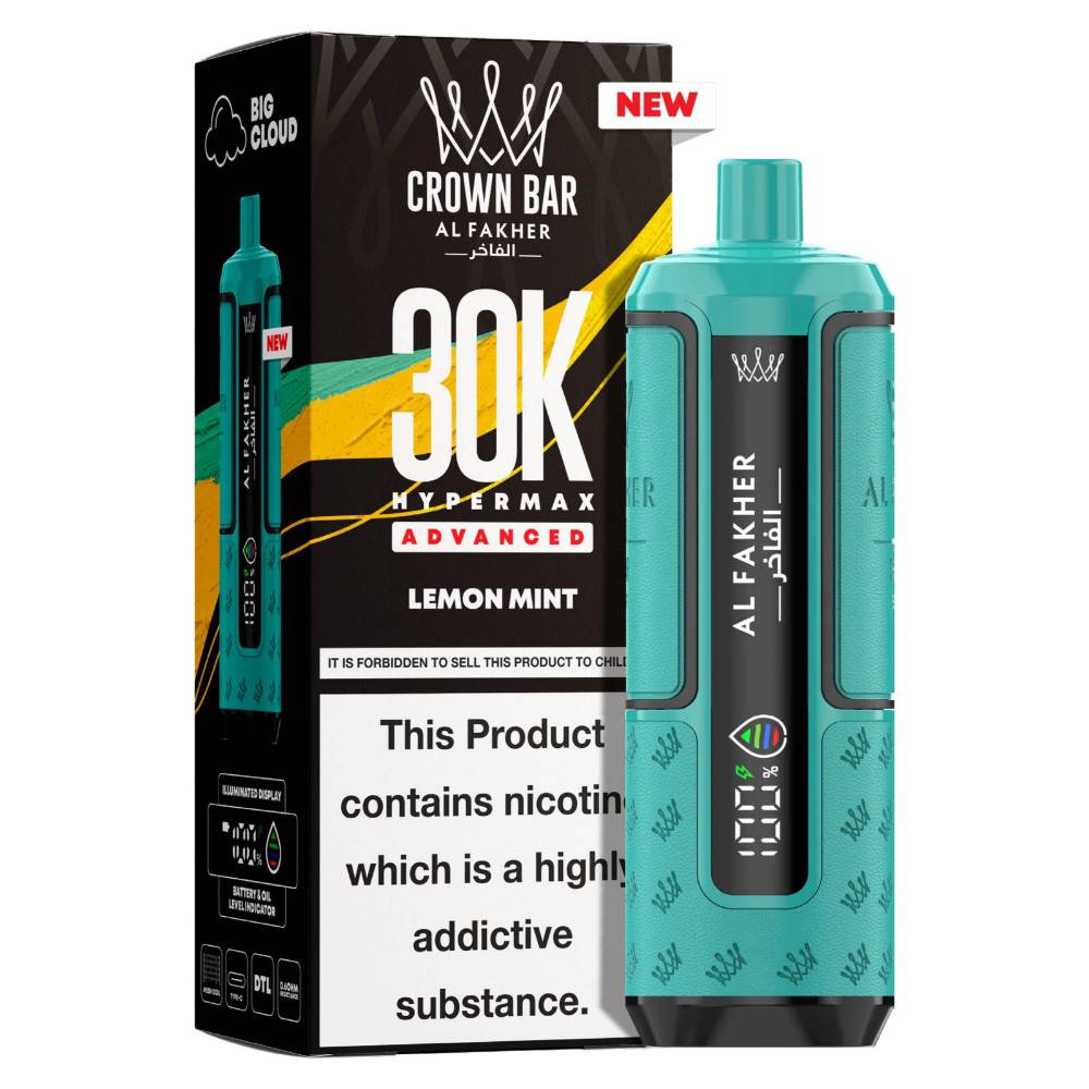 Al Fakher 30k Hypermax Prefilled Vape Kit Lemon Mint