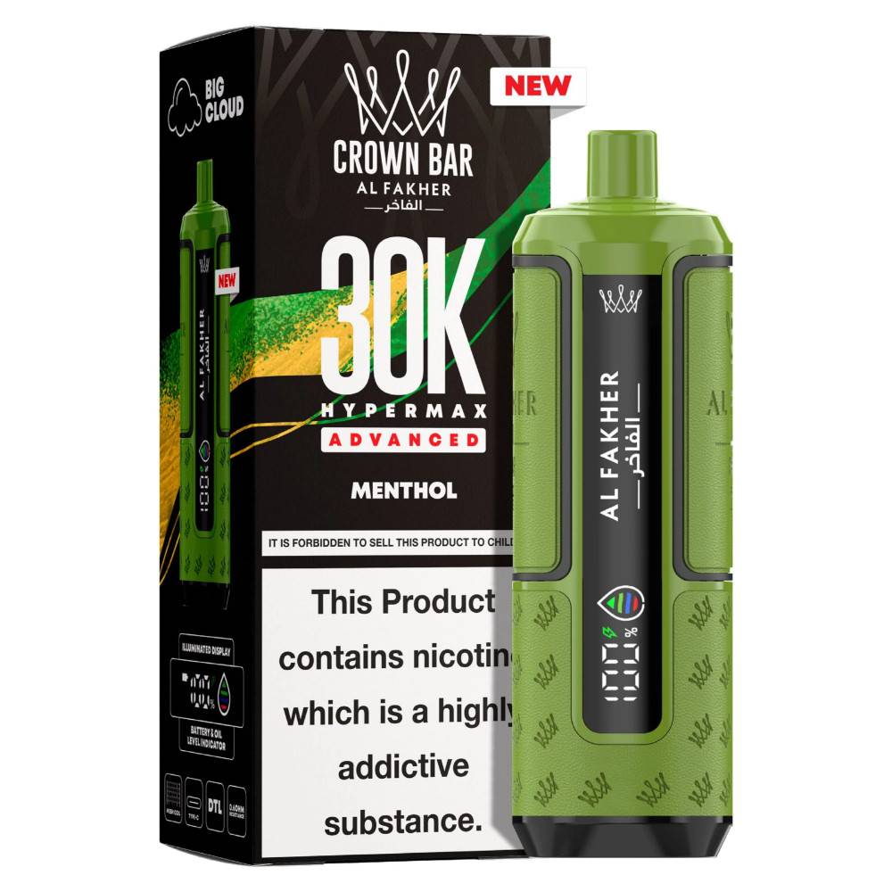 Al Fakher 30k Hypermax Prefilled Vape Kit Menthol