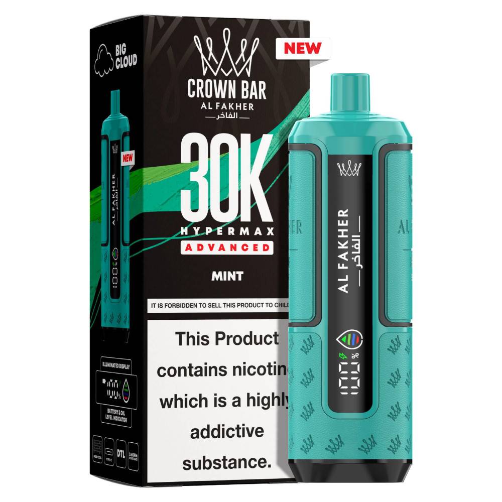 Al Fakher 30k Hypermax Prefilled Vape Kit Mint