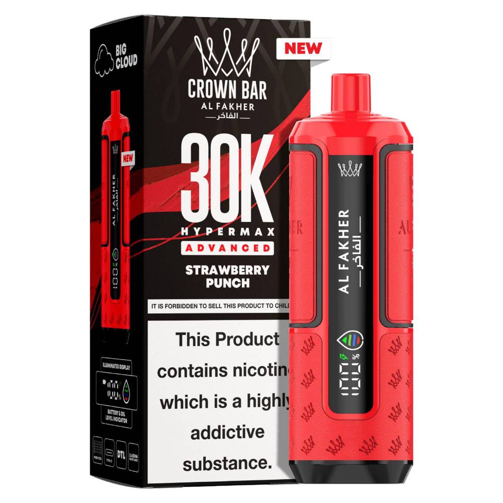 Al Fakher 30k Hypermax Prefilled Vape Kit Strawberry Punch