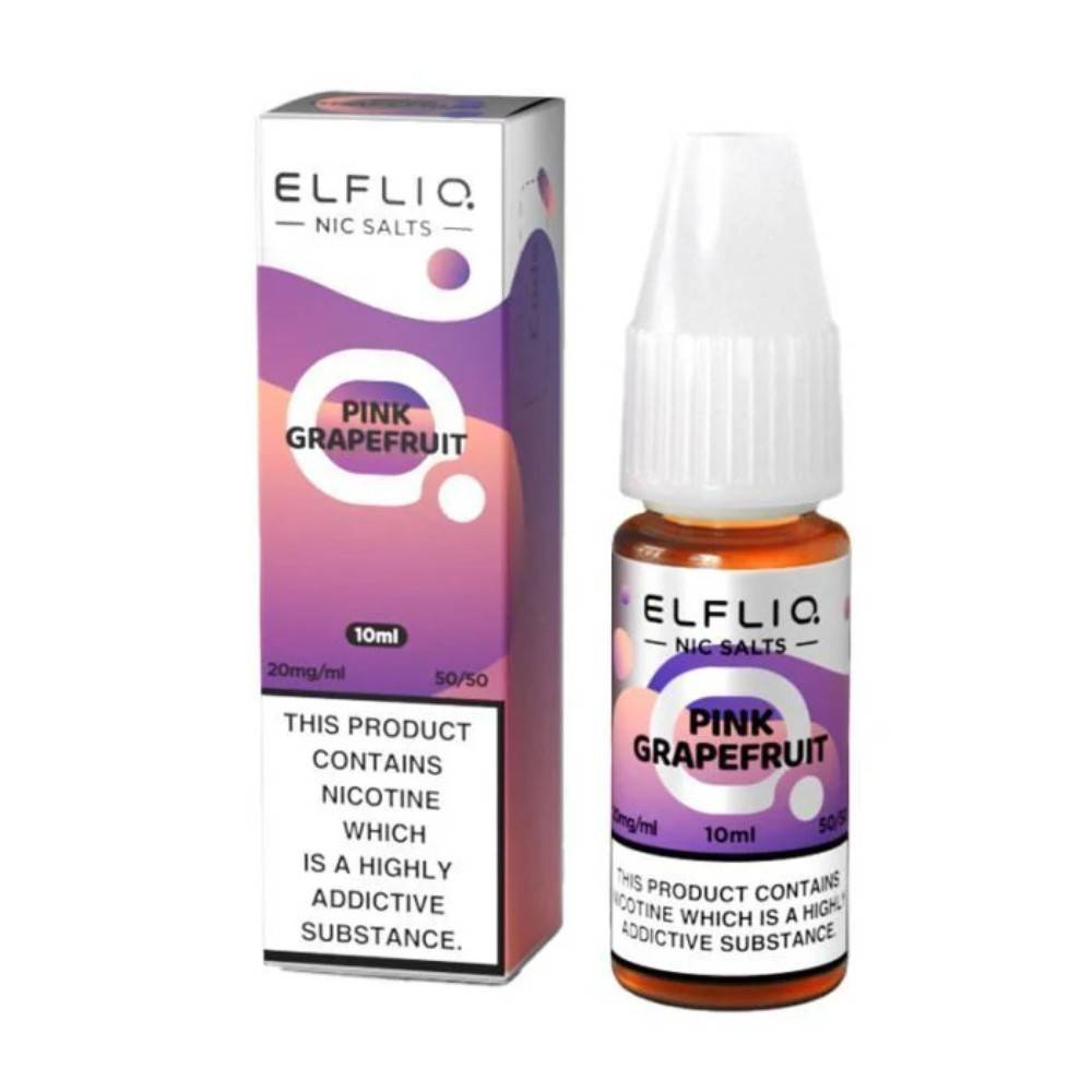 Elf Bar Elfliq Nic Salt E-Liquids 10ml Pink Grapefruit 20mg