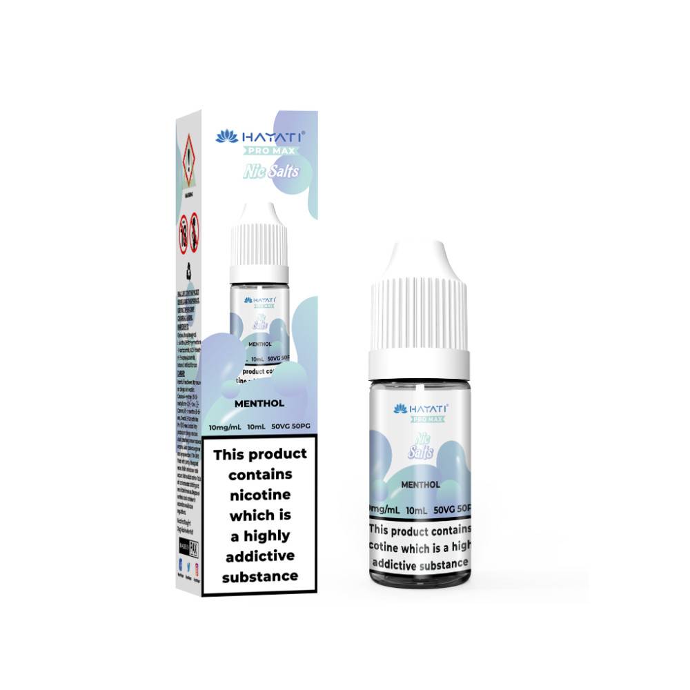 Hayati Pro Max Nic Salts E-Liquids 10ml Menthol 10mg