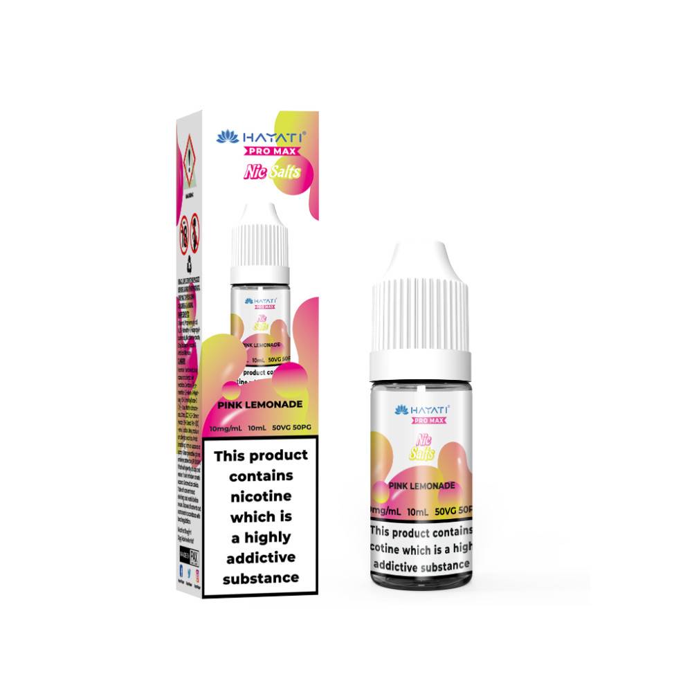 Hayati Pro Max Nic Salts E-Liquids 10ml Pink Lemonade 20mg