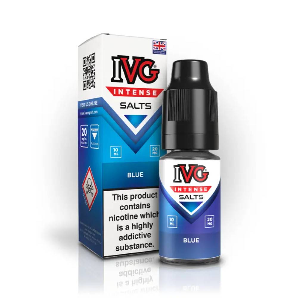 IVG Intense Nic Salts e liquids 10ml Blue 20mg