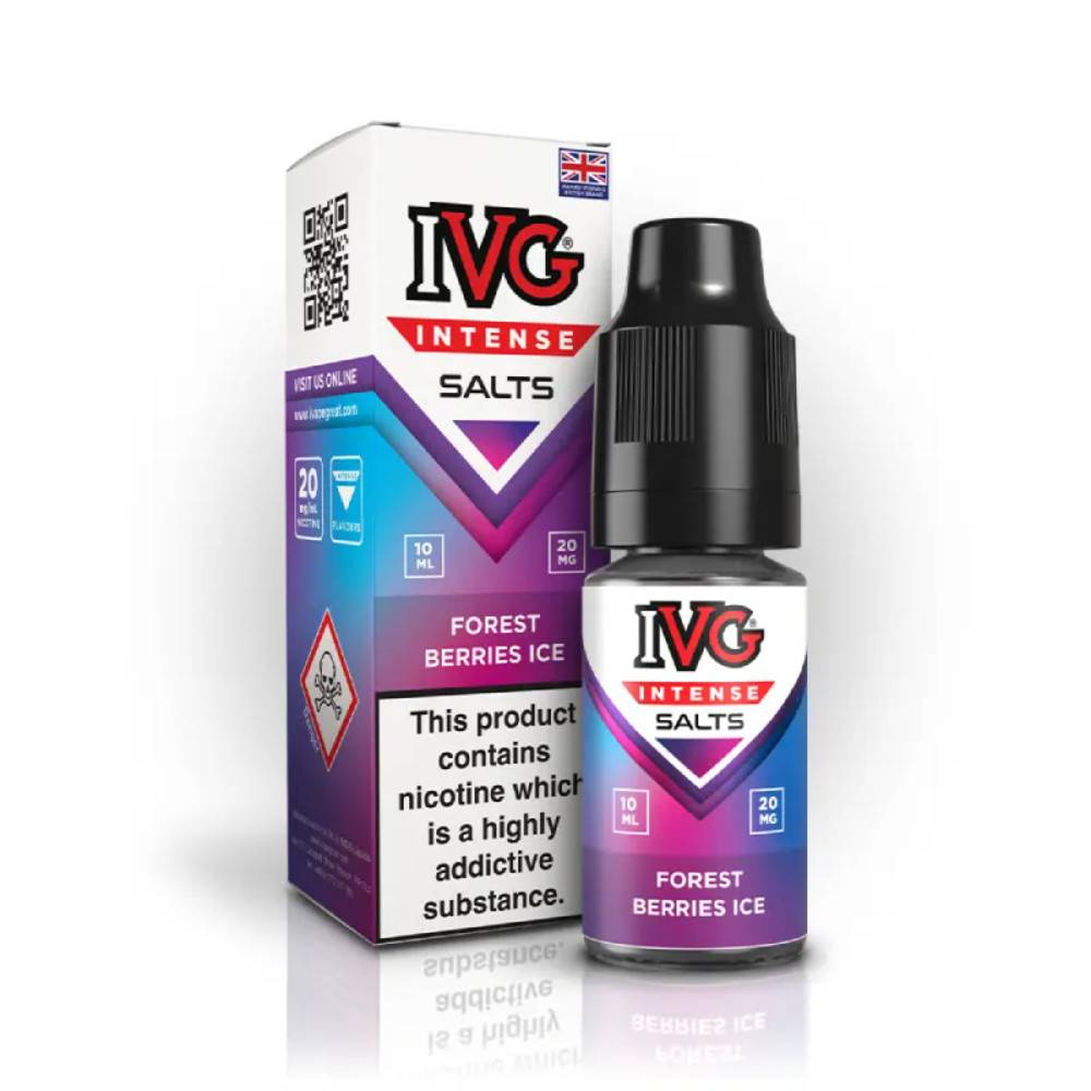 IVG Intense Nic Salts e liquids 10ml Forest Berries 10mg