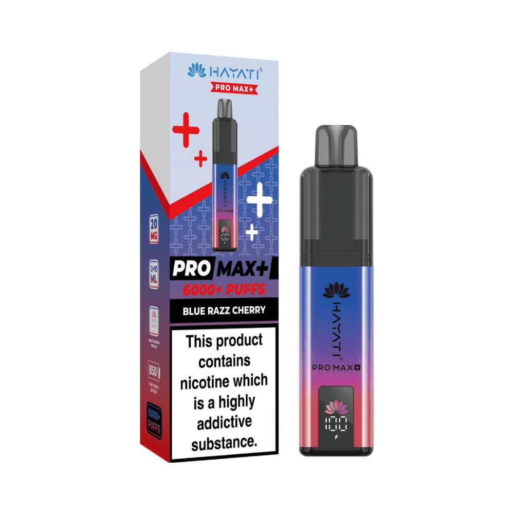 Hayati Pro Max Plus 6000 Blue Razz Cherry