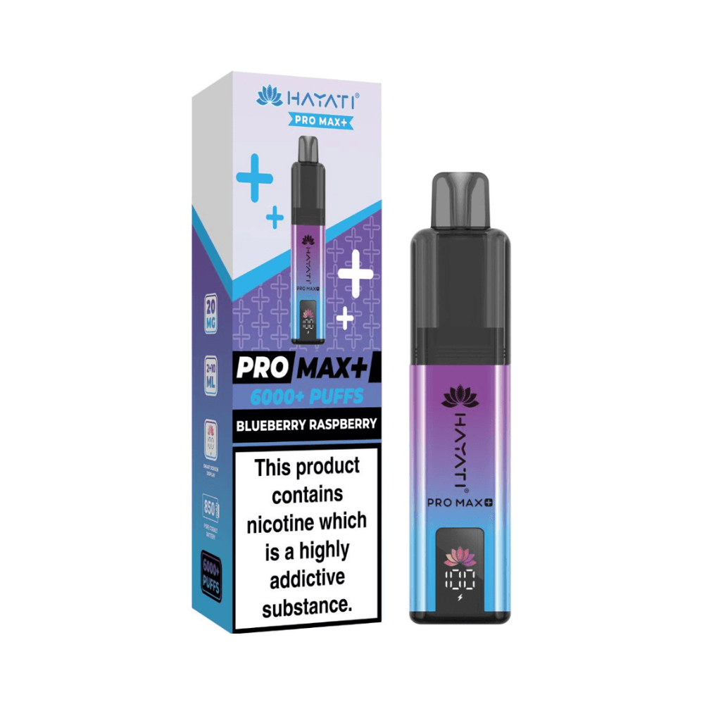 Hayati Pro Max Plus 6000 Blueberry Raspberry
