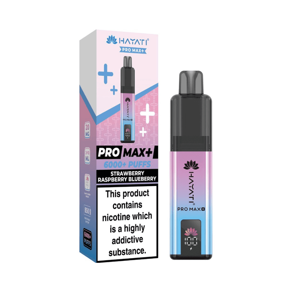 Hayati Pro Max Plus 6000 Strawberry Raspberry Blueberry